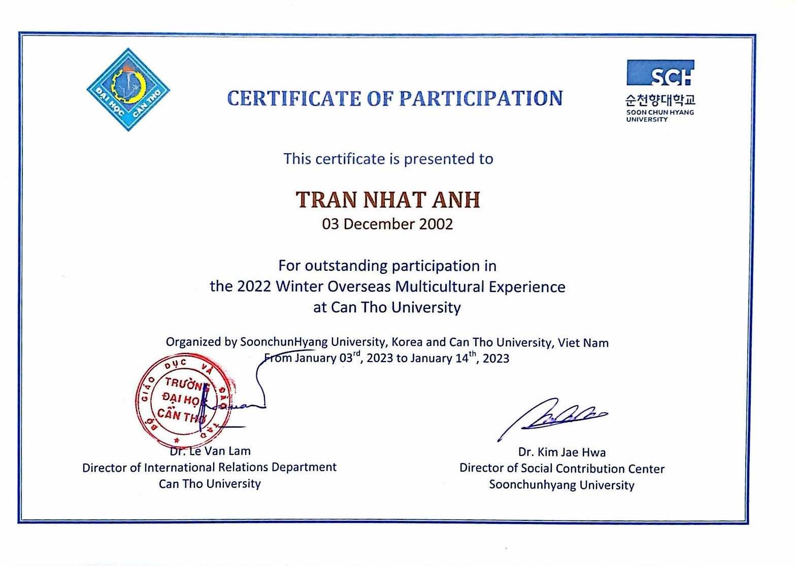 Nhat Anh Tran